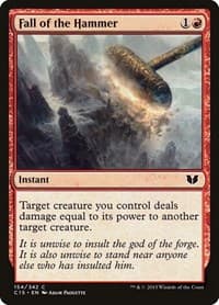 Fall of the Hammer - Commander 2015 - Magic: The Gathering card