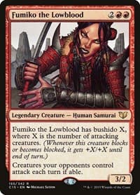 Fumiko the Lowblood - Commander 2015 - Magic: The Gathering card