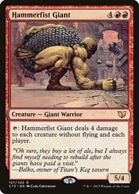 Hammerfist Giant - Commander 2015 - Magic: The Gathering card