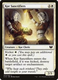 Kor Sanctifiers - Commander 2015 - Magic: The Gathering card