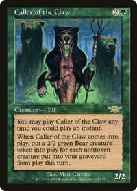 Caller of the Claw - Legions - Magic: The Gathering card