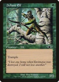 Defiant Elf - Legions - Magic: The Gathering card