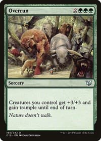 Overrun - Commander 2015 - Magic: The Gathering card