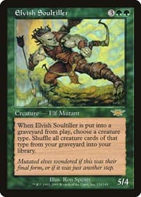 Elvish Soultiller - Legions - Magic: The Gathering card
