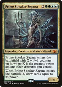 Prime Speaker Zegana - Commander 2015 - Magic: The Gathering card