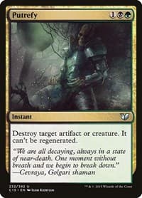 Putrefy - Commander 2015 - Magic: The Gathering card