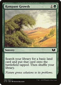 Rampant Growth - Commander 2015 - Magic: The Gathering card