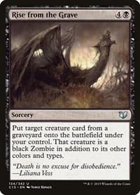 Rise from the Grave - Commander 2015 - Magic: The Gathering card