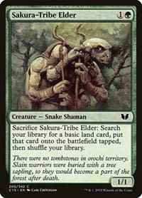 Sakura-Tribe Elder - Commander 2015 - Magic: The Gathering card