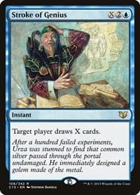 Stroke of Genius - Commander 2015 - Magic: The Gathering card