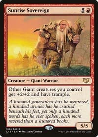 Sunrise Sovereign - Commander 2015 - Magic: The Gathering card