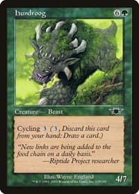 Hundroog - Legions - Magic: The Gathering card