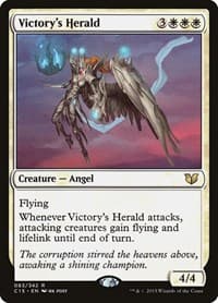 Victory's Herald - Commander 2015 - Magic: The Gathering card