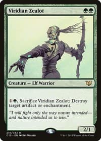 Viridian Zealot - Commander 2015 - Magic: The Gathering card