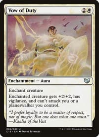 Vow of Duty - Commander 2015 - Magic: The Gathering card