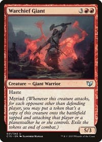 Warchief Giant - Commander 2015 - Magic: The Gathering card