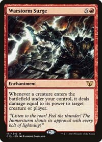 Warstorm Surge - Commander 2015 - Magic: The Gathering card
