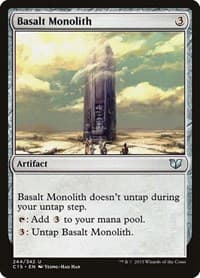 Basalt Monolith - Commander 2015 - Magic: The Gathering card