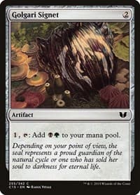 Golgari Signet - Commander 2015 - Magic: The Gathering card