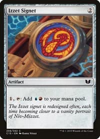 Izzet Signet - Commander 2015 - Magic: The Gathering card