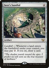 Seer's Sundial - Commander 2015 - Magic: The Gathering card