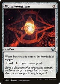 Worn Powerstone - Commander 2015 - Magic: The Gathering card