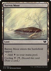 Barren Moor - Commander 2015 - Magic: The Gathering card