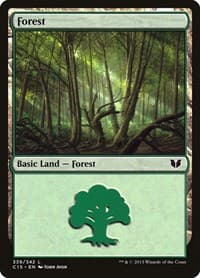 Forest (339) - Commander 2015 - Magic: The Gathering card
