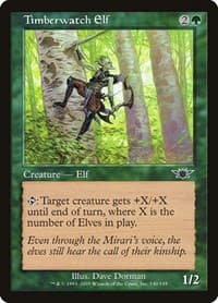 Timberwatch Elf - Legions - Magic: The Gathering card