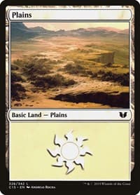 Plains (326) - Commander 2015 - Magic: The Gathering card