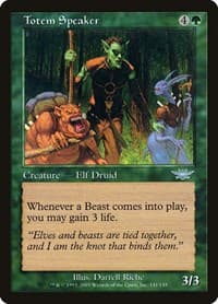 Totem Speaker - Legions - Magic: The Gathering card