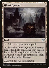 Ghost Quarter - Commander 2015 - Magic: The Gathering card