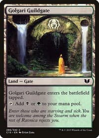 Golgari Guildgate - Commander 2015 - Magic: The Gathering card