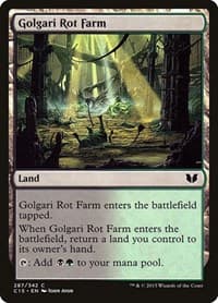 Golgari Rot Farm - Commander 2015 - Magic: The Gathering card
