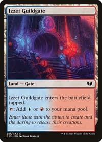 Izzet Guildgate - Commander 2015 - Magic: The Gathering card