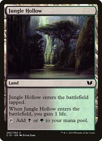 Jungle Hollow - Commander 2015 - Magic: The Gathering card