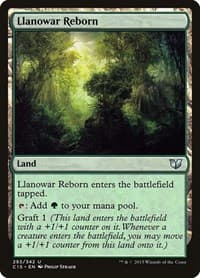 Llanowar Reborn - Commander 2015 - Magic: The Gathering card
