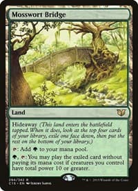 Mosswort Bridge - Commander 2015 - Magic: The Gathering card