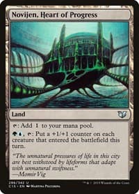 Novijen, Heart of Progress - Commander 2015 - Magic: The Gathering card