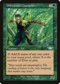 Wirewood Channeler - Legions - Magic: The Gathering card