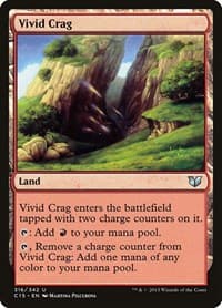 Vivid Crag - Commander 2015 - Magic: The Gathering card