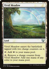 Vivid Meadow - Commander 2015 - Magic: The Gathering card