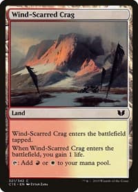 Wind-Scarred Crag - Commander 2015 - Magic: The Gathering card