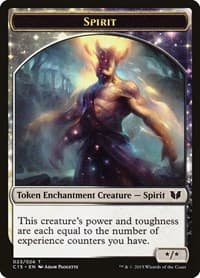 Spirit (023) // Cat Double-Sided Token - Commander 2015 - Magic: The Gathering card