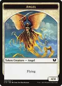 Angel // Knight (Vigilance) Double-Sided Token - Commander 2015 - Magic: The Gathering card