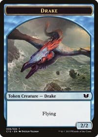 Drake // Elemental (020) Double-Sided Token - Commander 2015 - Magic: The Gathering card