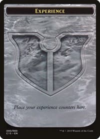 Experience Double-Sided Token - Commander 2015 - Magic: The Gathering card