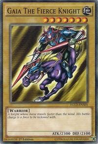 Gaia The Fierce Knight - King of Games: Yugi's Legendary Decks - YuGiOh card
