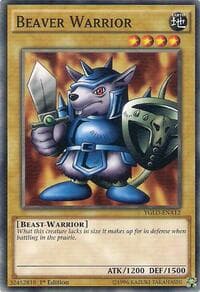 Beaver Warrior - King of Games: Yugi's Legendary Decks - YuGiOh card
