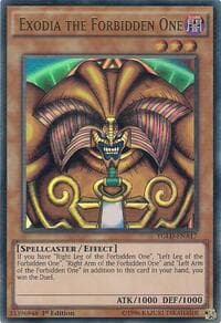 Exodia the Forbidden One - King of Games: Yugi's Legendary Decks - YuGiOh card